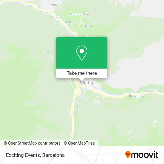 Exciting Events map