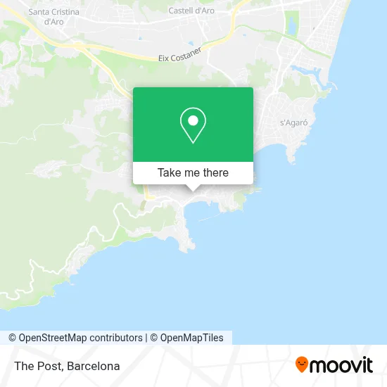La Posta map