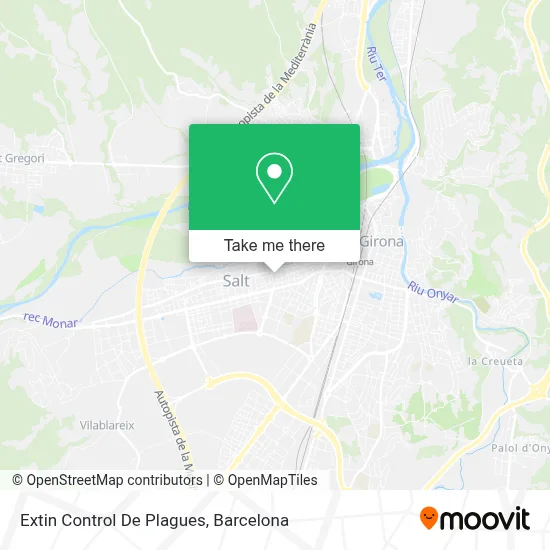 Extin Control De Plagues map