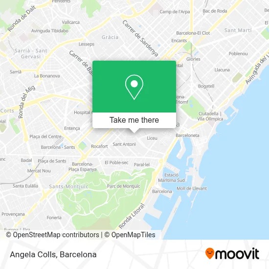 Angela Colls map