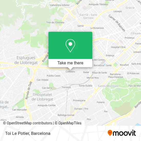 Toi Le Potier map
