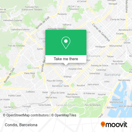 Condis map