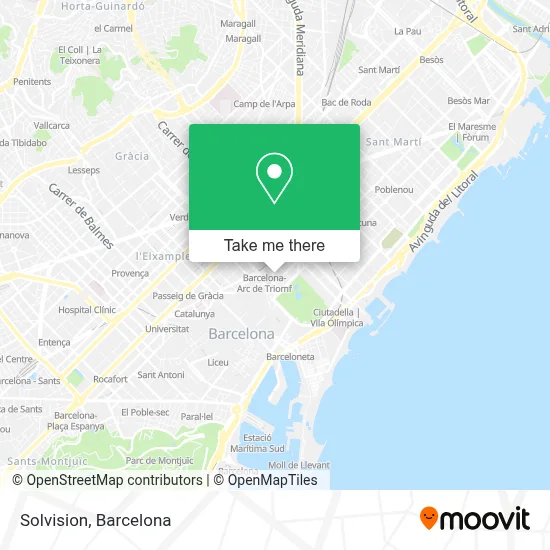 Solvision map