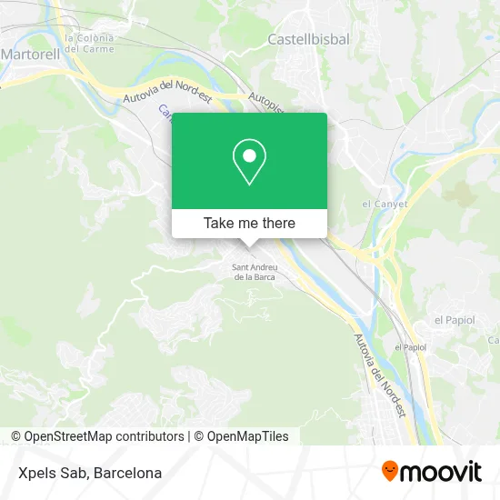 Xpels Sab map
