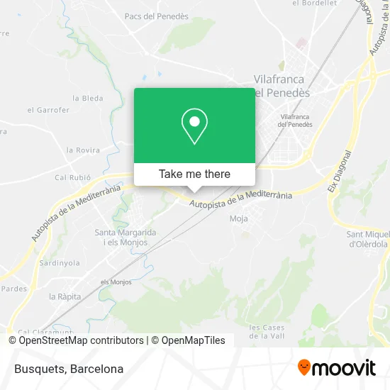 Busquets map