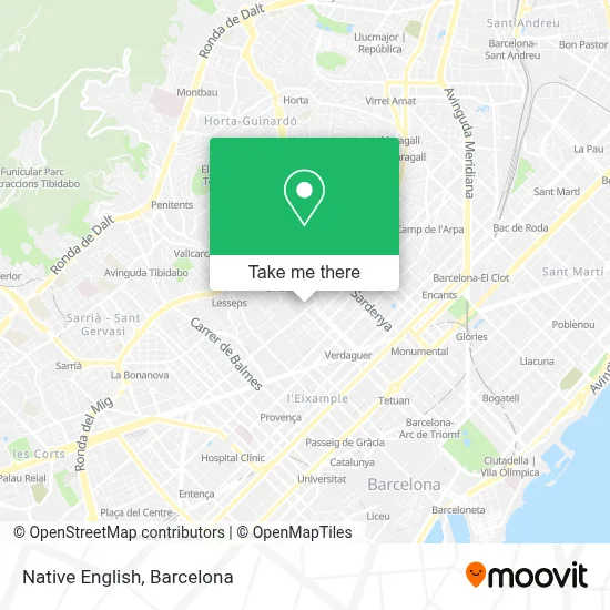 Native English map