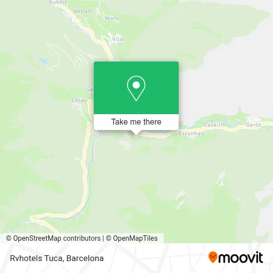 Rvhotels Tuca map