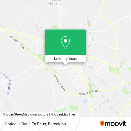 Opticalia Reus En Reus map