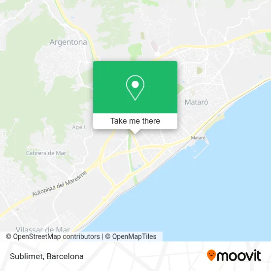 Sublimet map