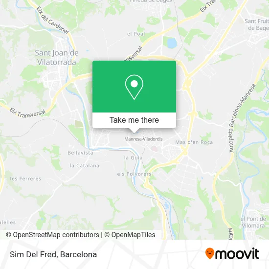 Sim Del Fred map