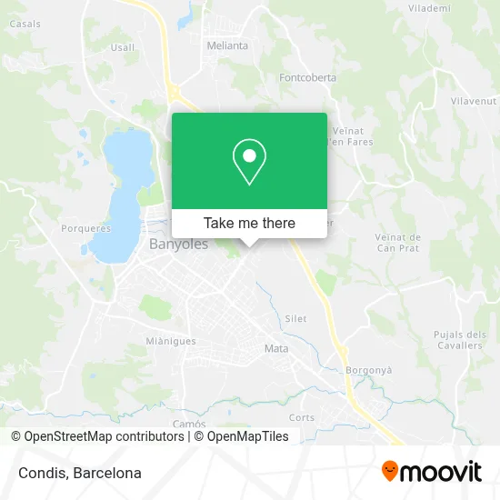mapa Condis