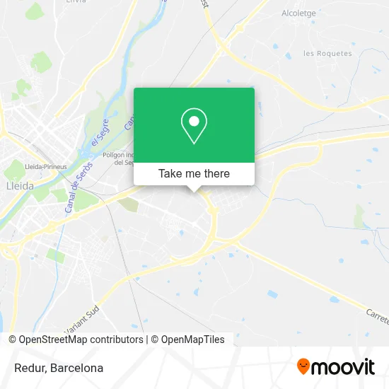 Redur map