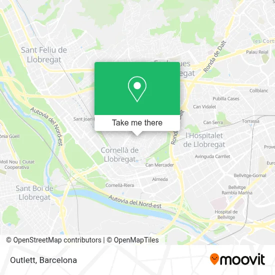 Outlett map