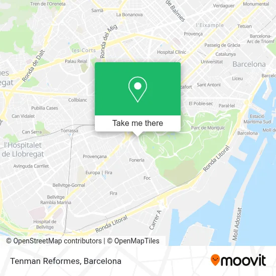 Tenman Reformes map