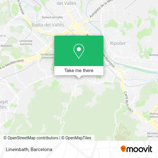 Lineinbath map