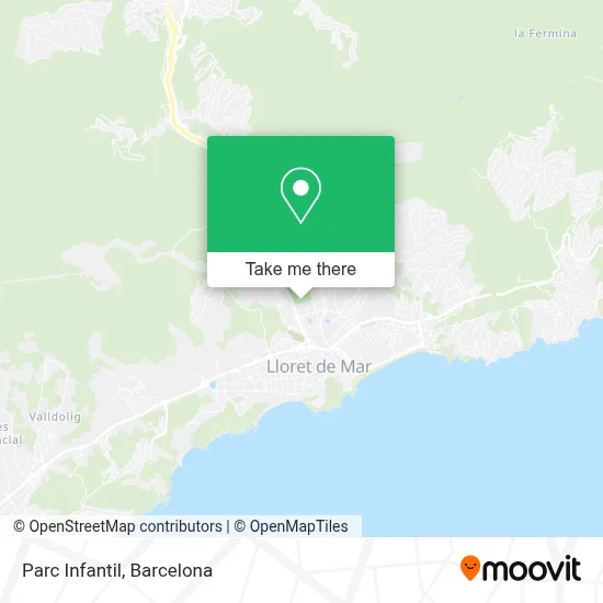 Parc Infantil map