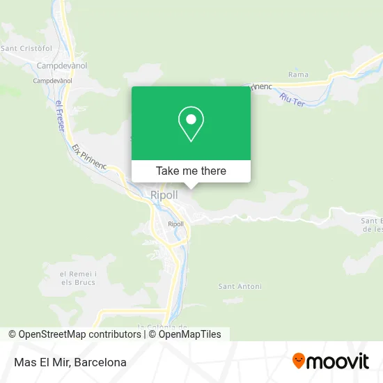 Mas El Mir map