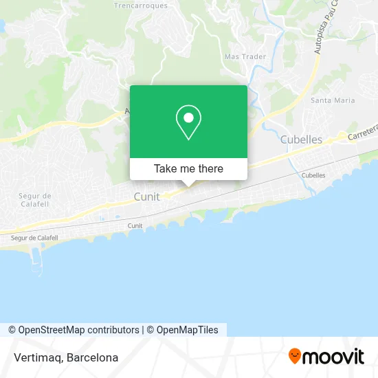 Vertimaq map