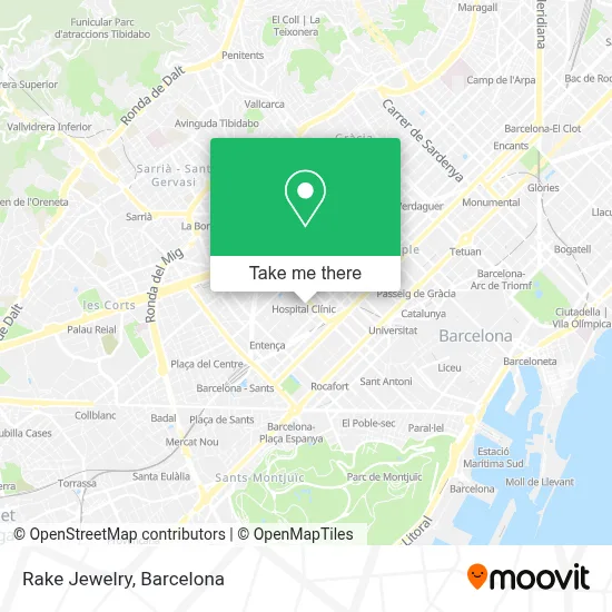 Rake Jewelry map