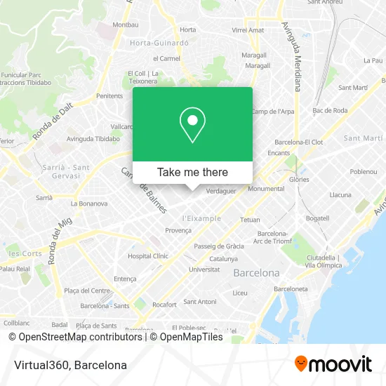 Virtual360 map