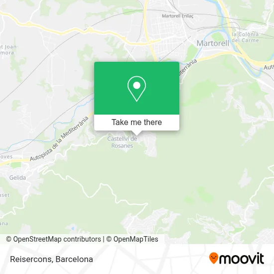 Reisercons map