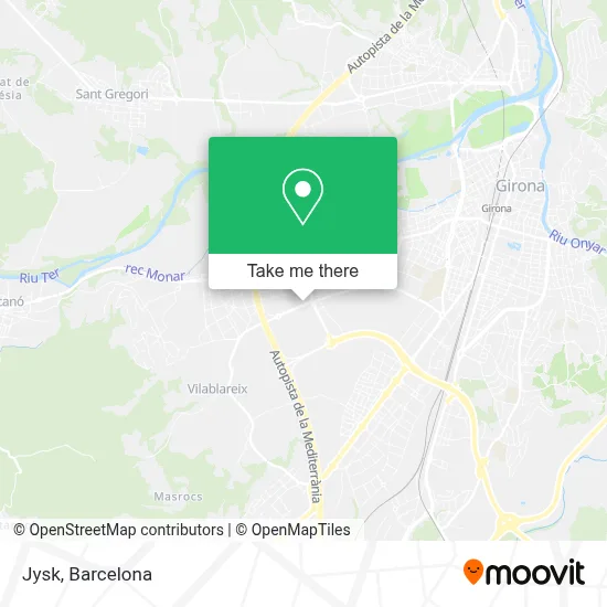 Jysk map