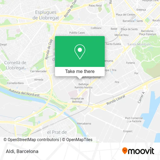 Aldi map