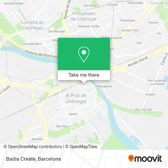 Badia Create map