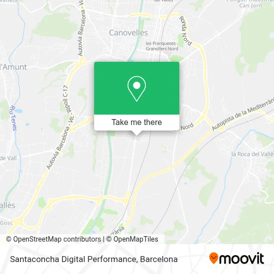 Santaconcha Digital Performance map