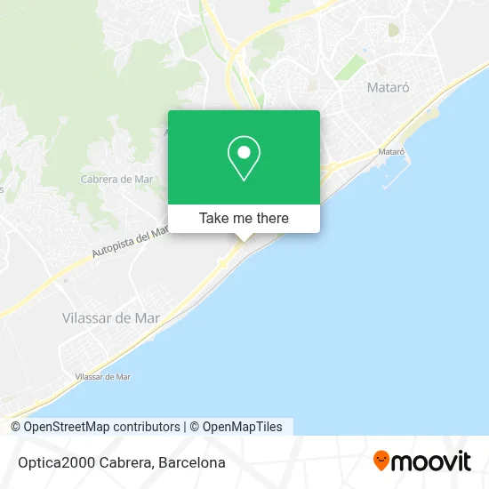 Optica2000 Cabrera map