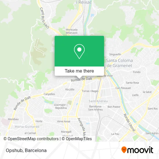 Opshub map