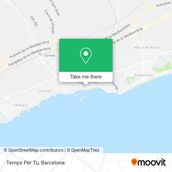 Temps Per Tu map