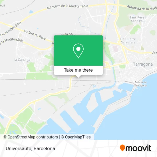 Universauto map