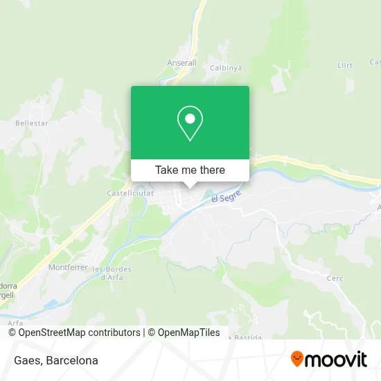 Gaes map