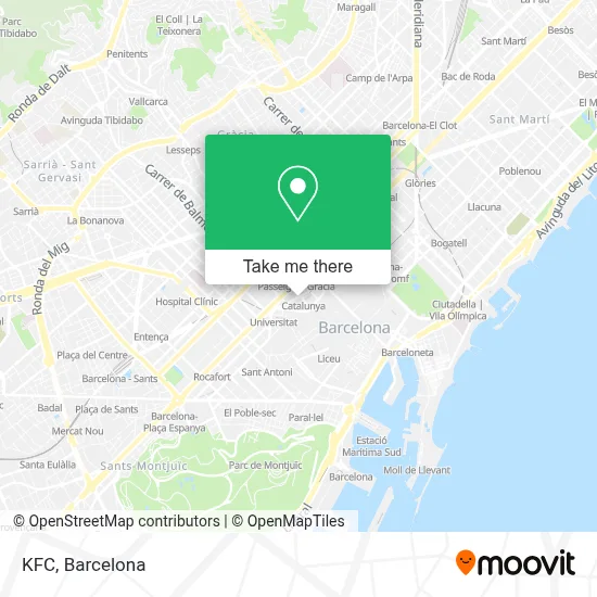Kfc map