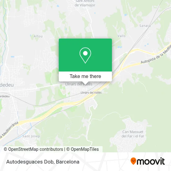 Autodesguaces Dob map