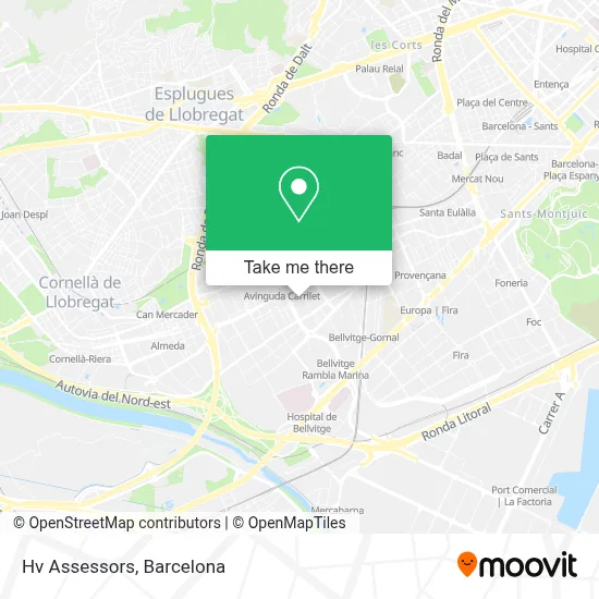 Hv Assessors map