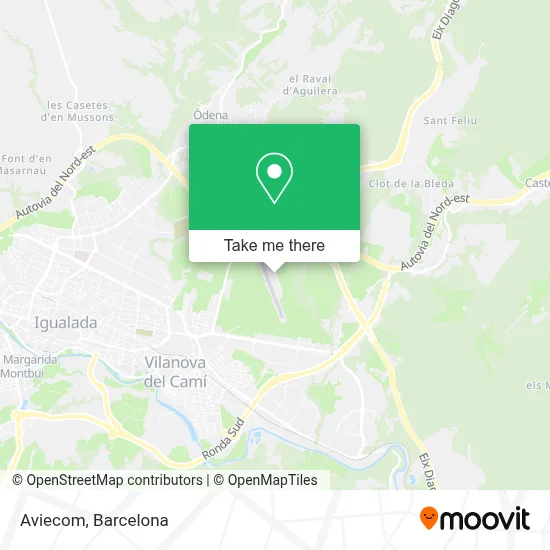 Aviecom map