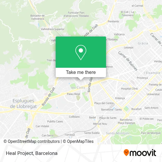 Heal Project map