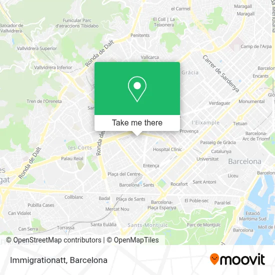 Immigrationatt map