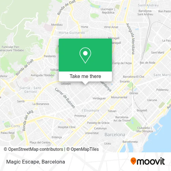 Magic Escape map