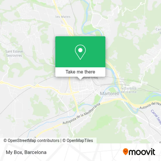 My Box map