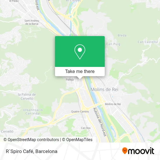 R´Spiro Café map