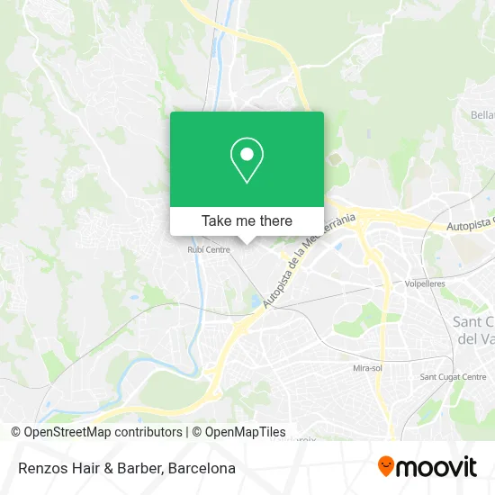 Renzos Hair & Barber map