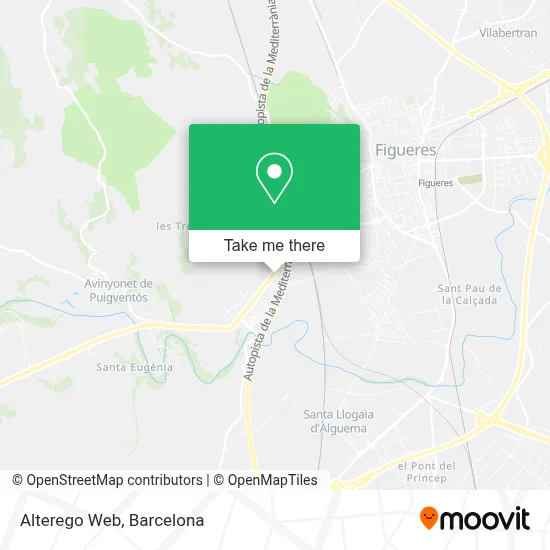 Alterego Web map