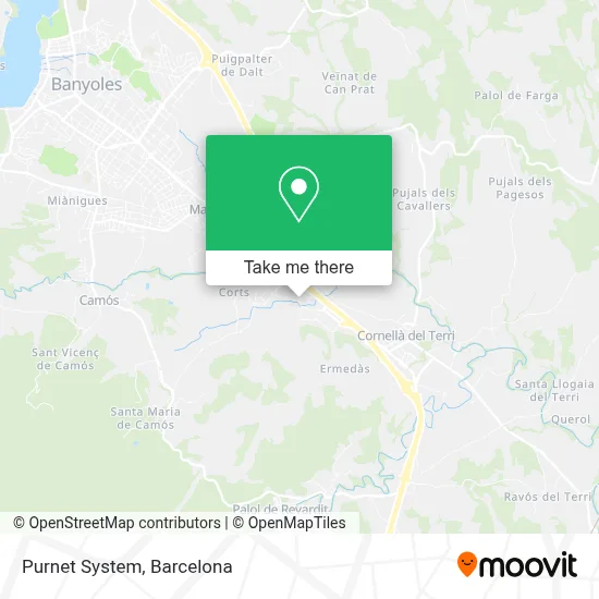 Purnet System map