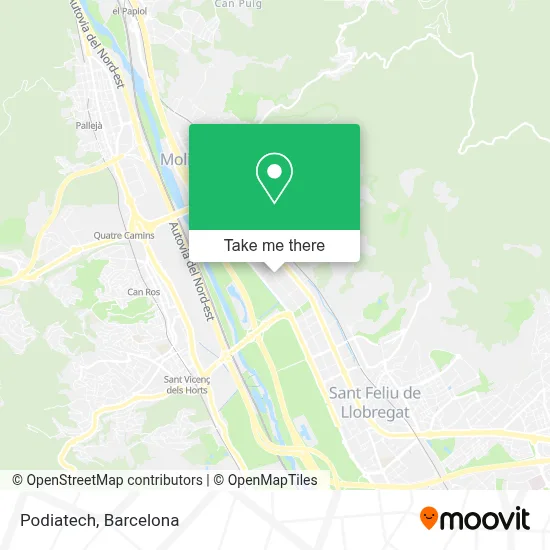 Podiatech map