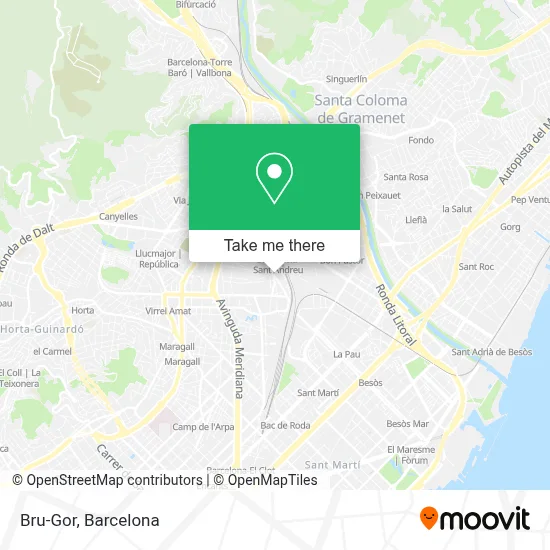 Bru-Gor map
