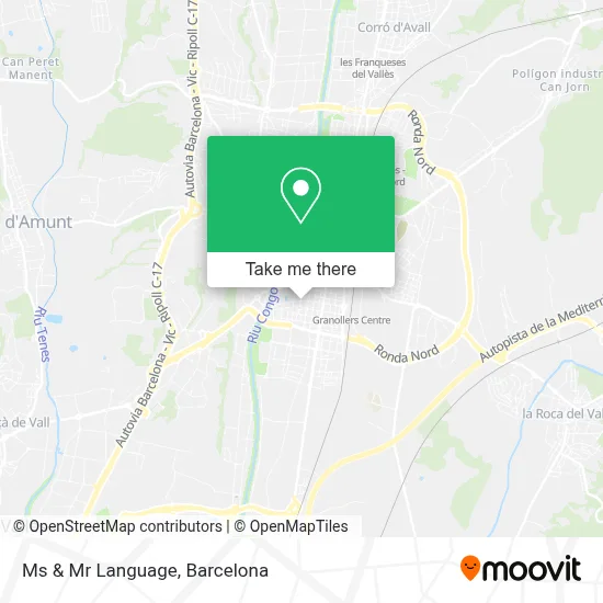 Ms & Mr Language map