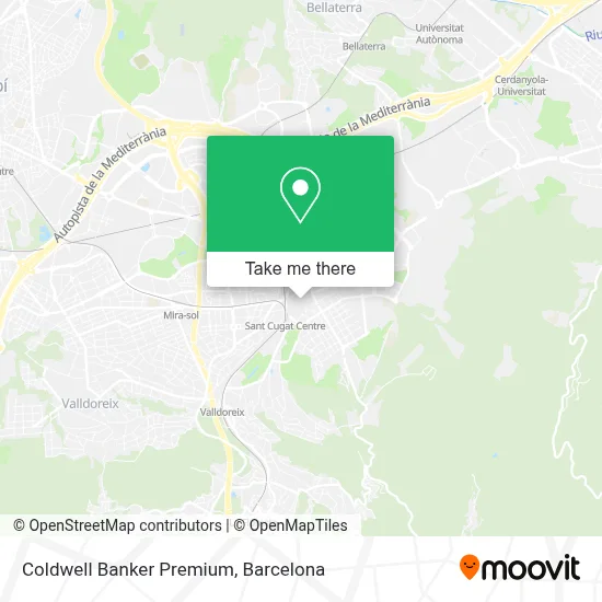 Coldwell Banker Premium map